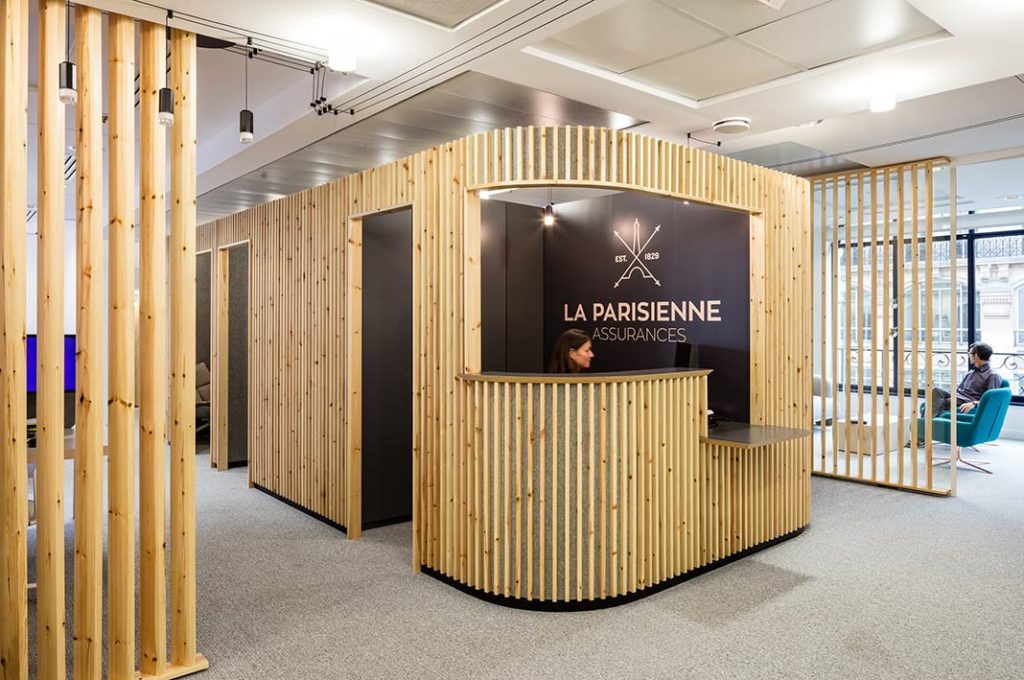 A New Look for La Parisienne Assurances by Studio Razavi Architecture