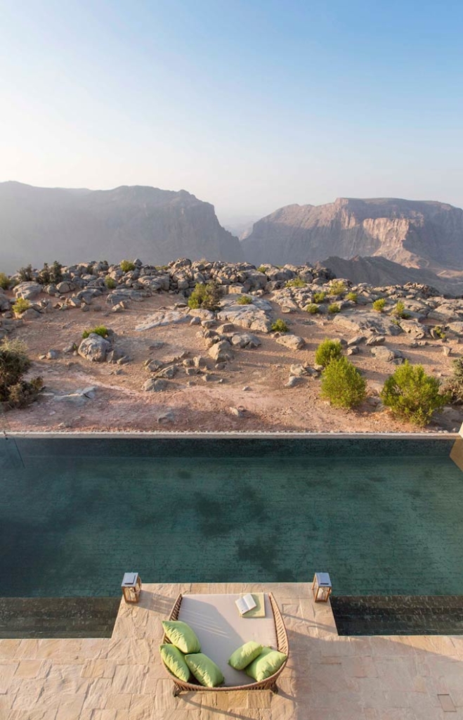 Lotfi Sidirahal from Atelier Pod Designs the Highest Five Star in the Middle East: Anantara Jabal Akhdar