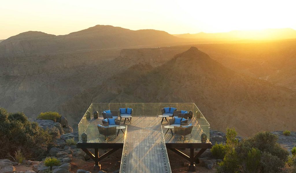 Lotfi Sidirahal from Atelier Pod Designs the Highest Five Star in the Middle East: Anantara Jabal Akhdar