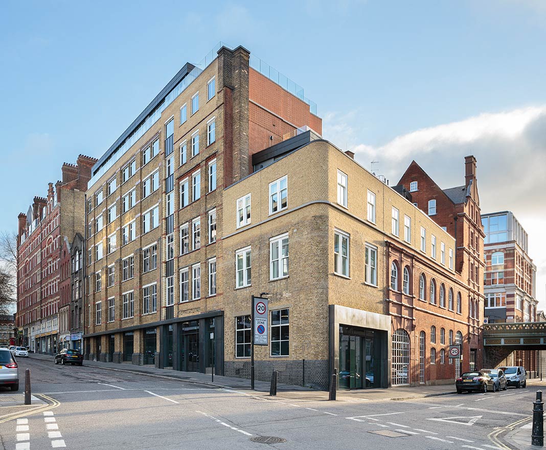 BuckleyGrayYeoman completes Fred Perry HQ at Mount Pleasant, London