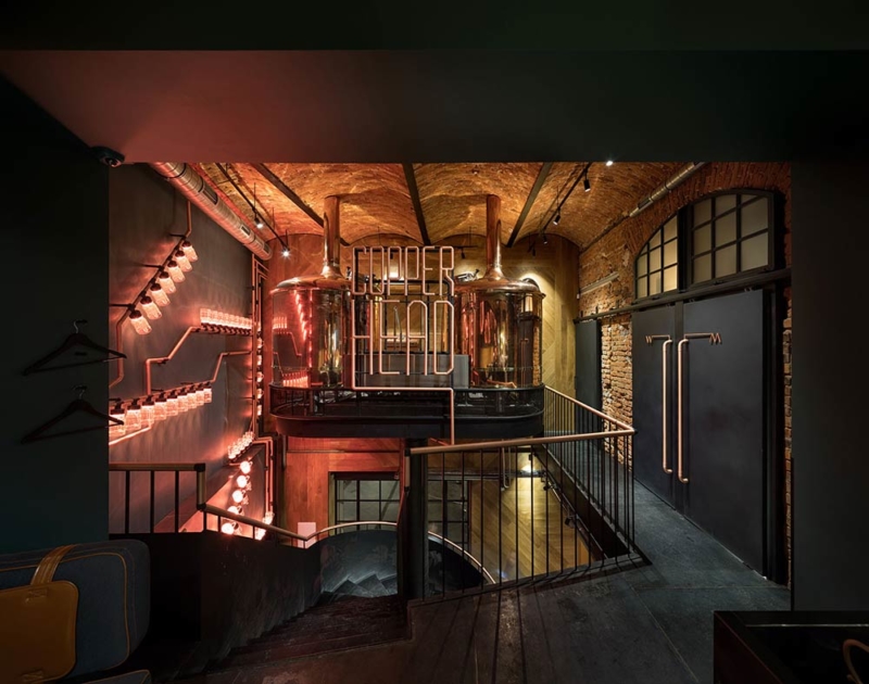 Copper Head Bar by YOD design lab