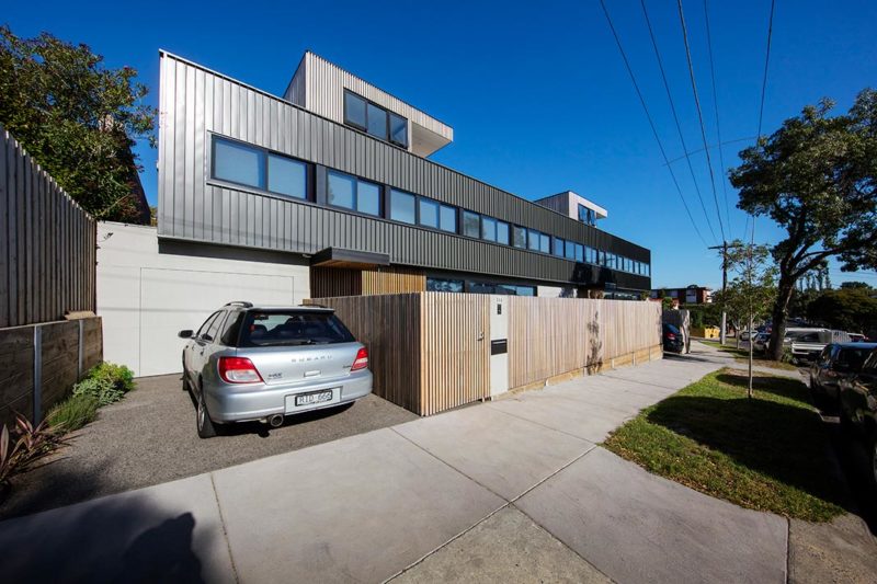 St Kilda East Townhouses by Jost Architects
