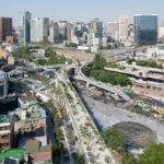 MVRDV completes Seoullo 7017, a 983-metre botanical floating walkway, a transformed former city highway