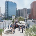 MVRDV completes Seoullo 7017, a 983-metre botanical floating walkway, a transformed former city highway