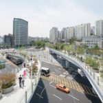 MVRDV completes Seoullo 7017, a 983-metre botanical floating walkway, a transformed former city highway