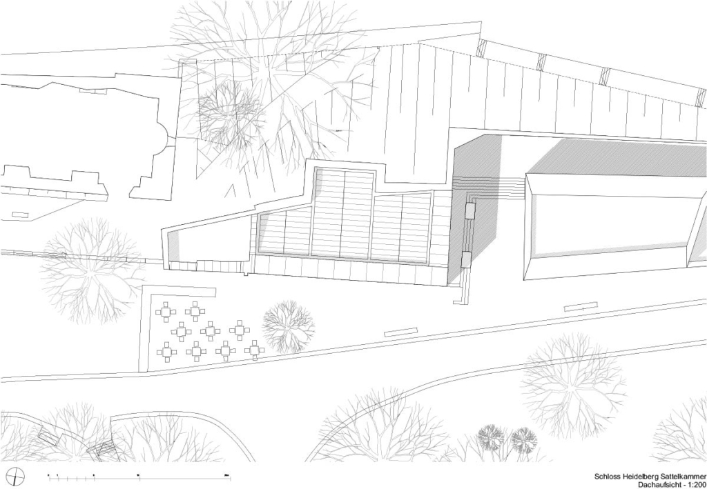 Max Dudler has transformed Heidelberg Castle’s historical Sattelkammer into a visitors’ restaurant