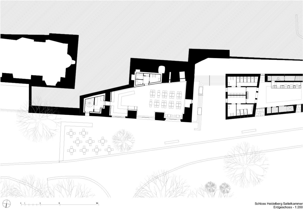 Max Dudler has transformed Heidelberg Castle’s historical Sattelkammer into a visitors’ restaurant