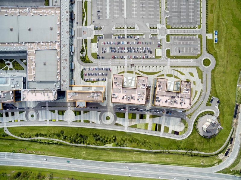 Expoforum, St Petersburg is one of the largest exhibition and congress centers in the world