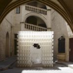 Paper Cloud, by Studio 3A, elaborates a space of illusion and delusion