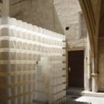 Paper Cloud, by Studio 3A, elaborates a space of illusion and delusion