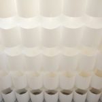 Paper Cloud, by Studio 3A, elaborates a space of illusion and delusion