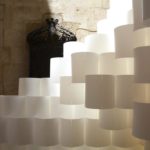 Paper Cloud, by Studio 3A, elaborates a space of illusion and delusion