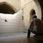 Paper Cloud, by Studio 3A, elaborates a space of illusion and delusion