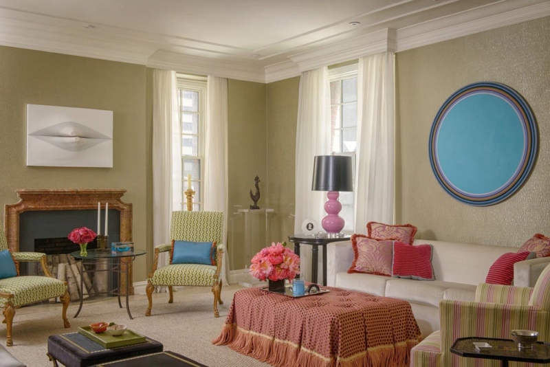 Manhattan Pre-War Apartment Renovation With Colorful Latin American Flair