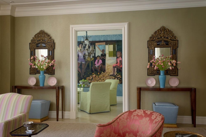 Manhattan Pre-War Apartment Renovation With Colorful Latin American Flair