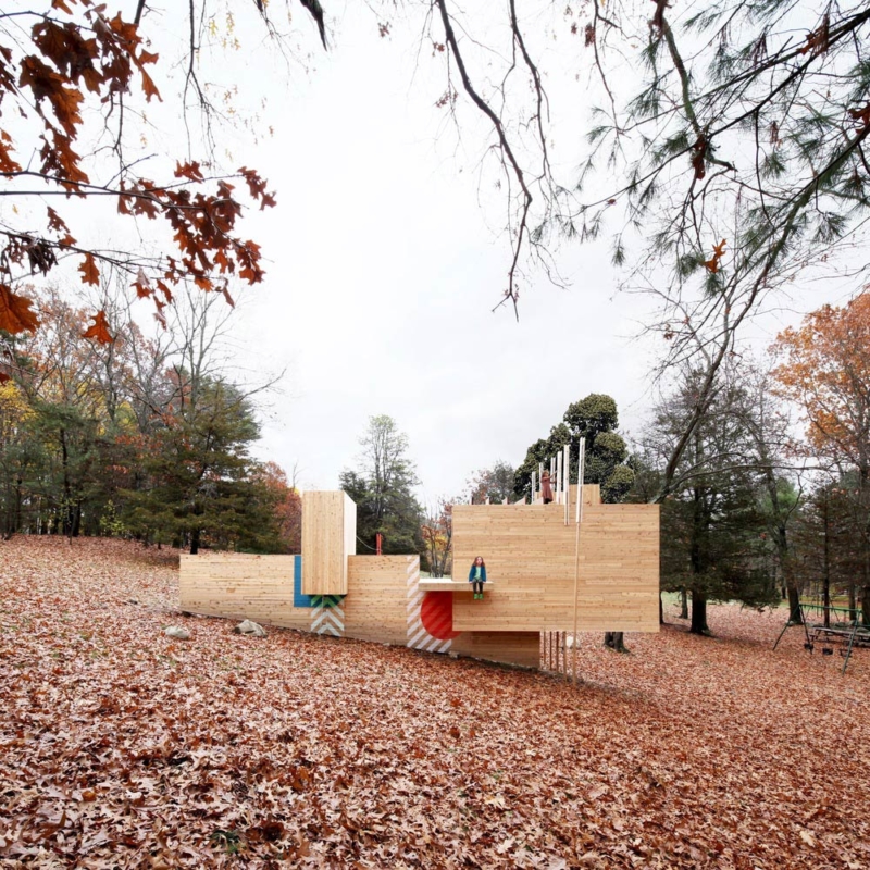 Five Fields Play Structure by Matter Design & FR|SCH Projects