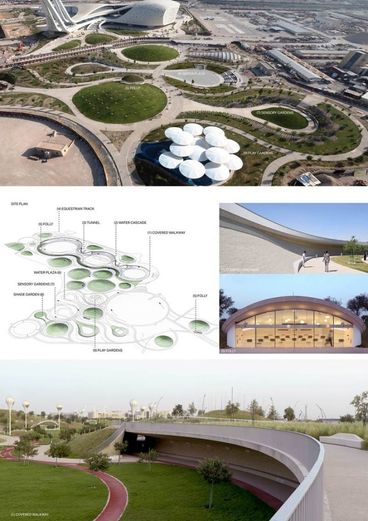 Oxygen Park, Education City, Doha by AECOM