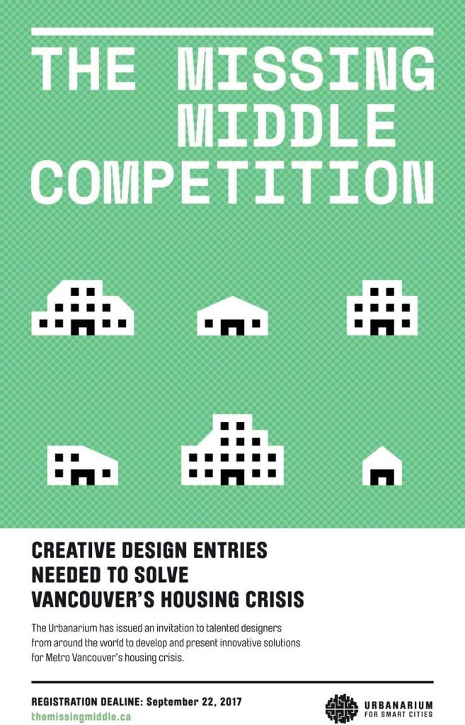 Call for Entries: Urbanarium’s 2017 Missing Middle Housing Competition