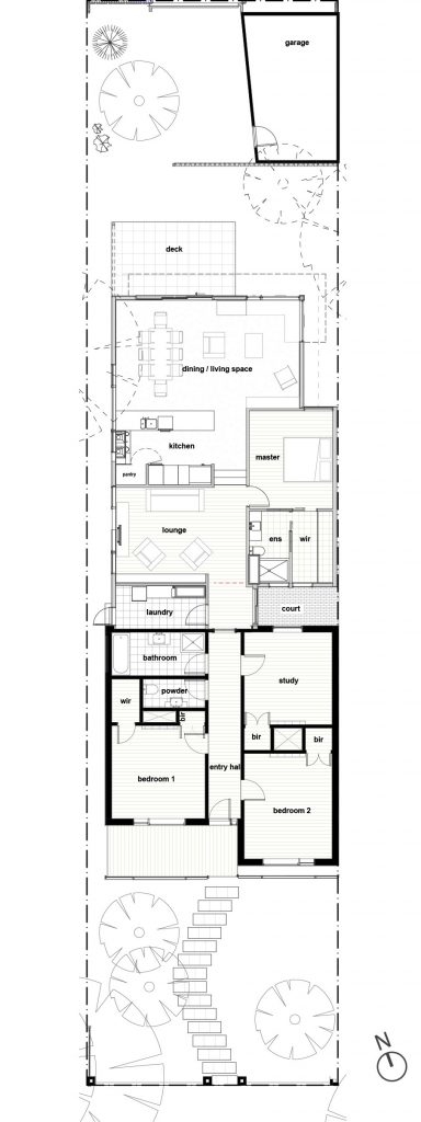 The Hawthorn - Lawes Street extension is a rejuvenation of an original Victorian cottage in Melbourne