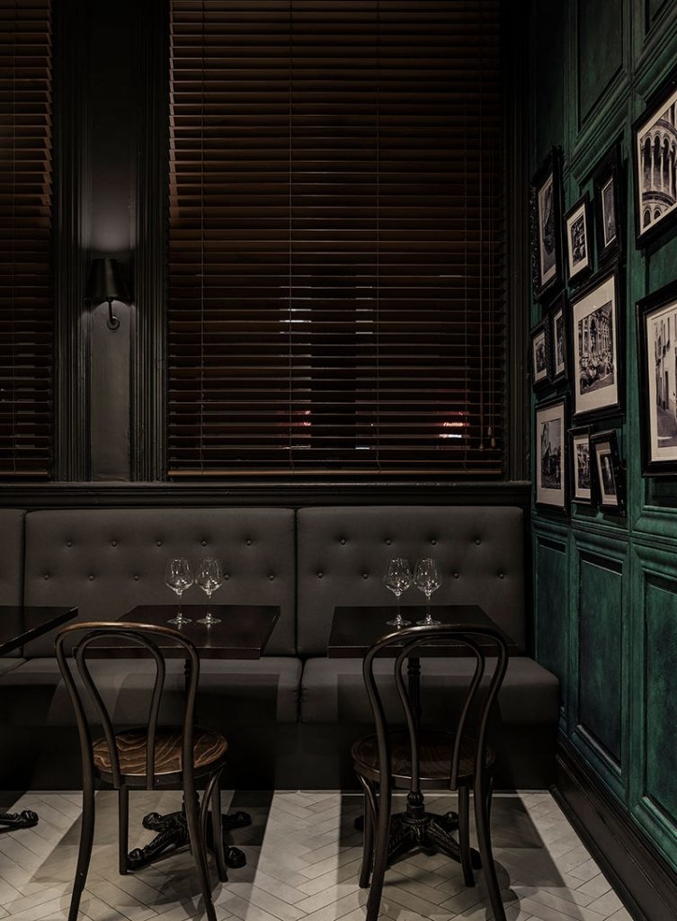 Vanto Restaurant is an exploration of texture and tone