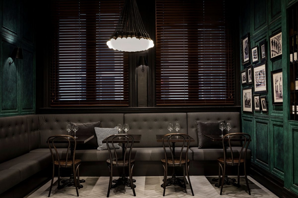 Vanto Restaurant is an exploration of texture and tone