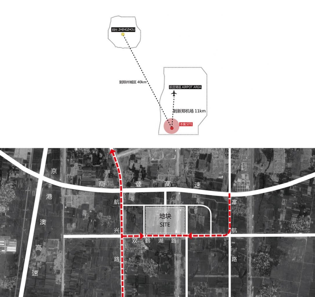 Exhibition Center of Zhengzhou Linkong Biopharmaceutical Park by WSP ARCHITECTS