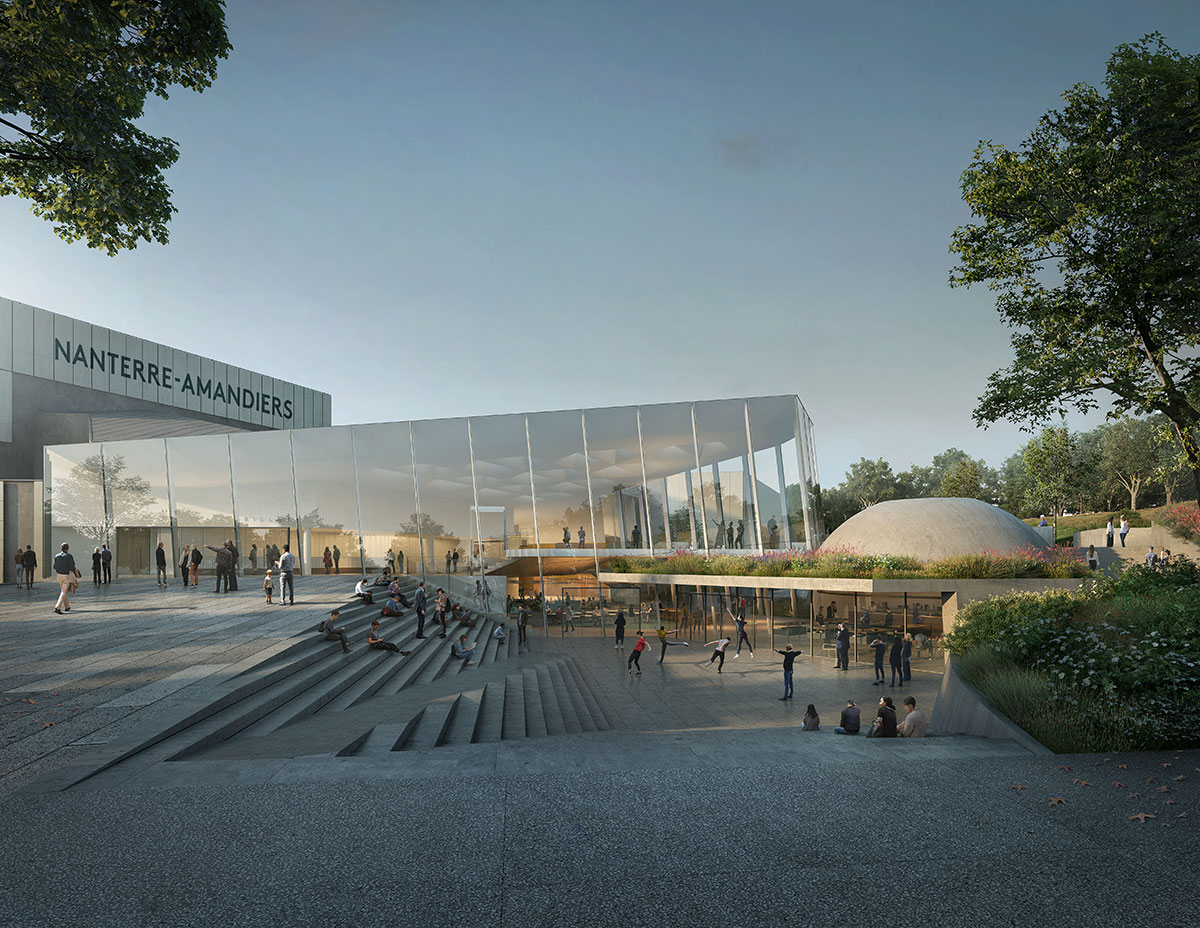 Snøhetta Wins Competition for the Renovation of the Théâtre Nanterre-Amandiers