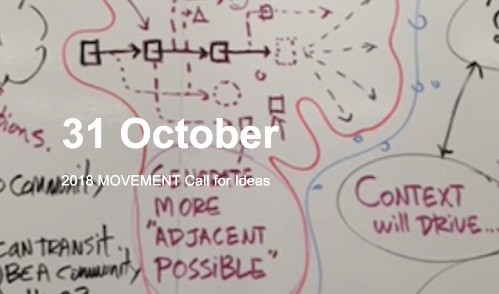 2018 MOVEMENT Call for Ideas