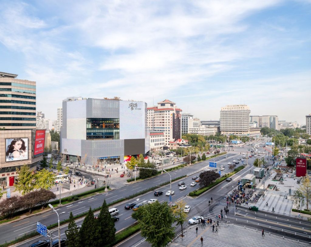 MVRDV’s M·Cube Combines Pearlescent Exuberance with Contextual Modesty in Beijing