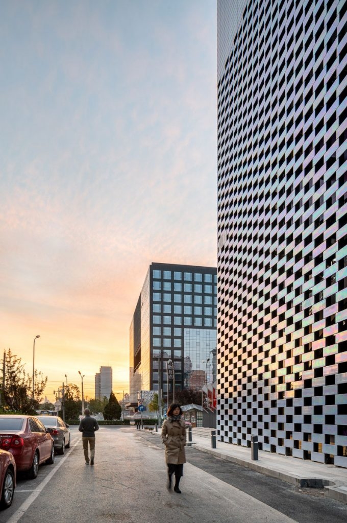 MVRDV’s M·Cube Combines Pearlescent Exuberance with Contextual Modesty in Beijing