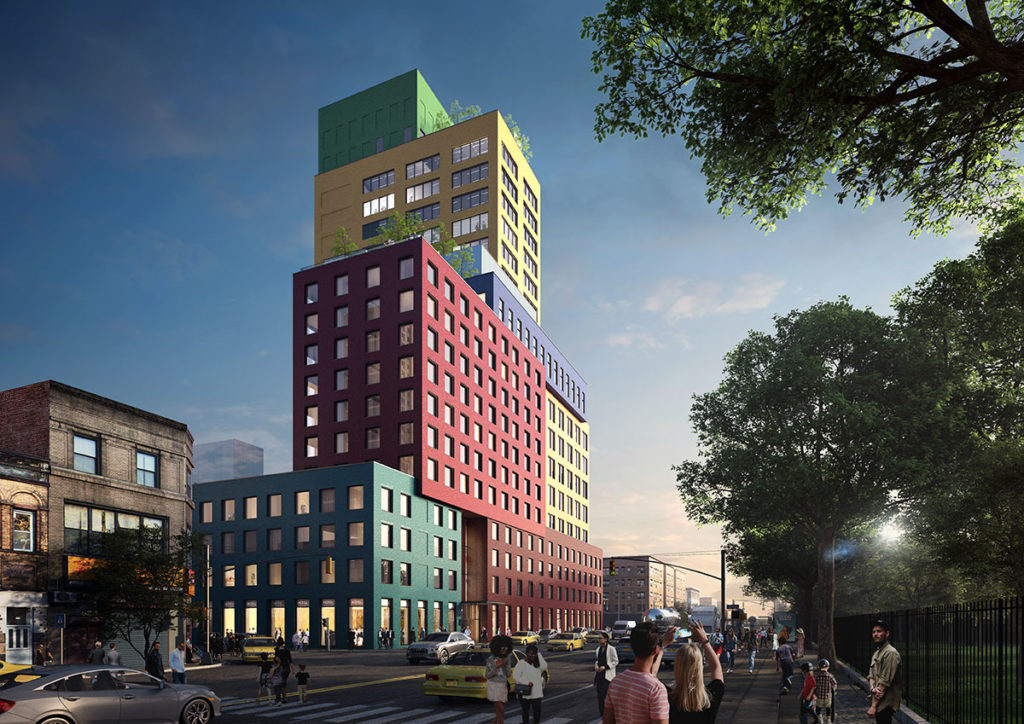 MVRDV Breaks Ground on its First US Project, a Colourful 22-Storey “Vertical Village” in Manhattan’s Washington Heights