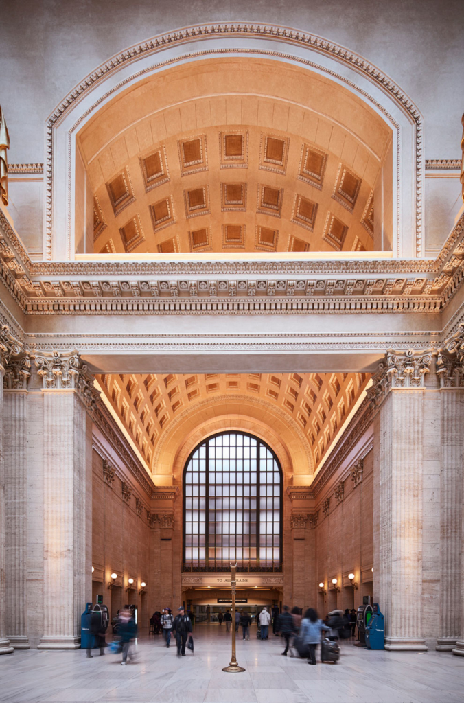 GoettSch Partners Completes restoration OF CHICAGO’s HISTORIC Union Station Great Hall