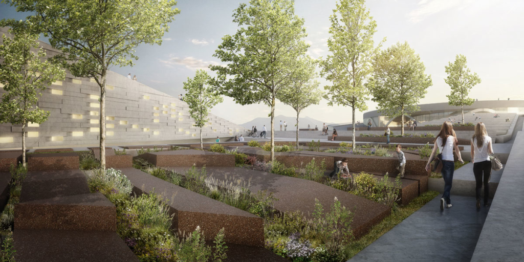 Snøhetta’s new Museum Quarter in Bolzano