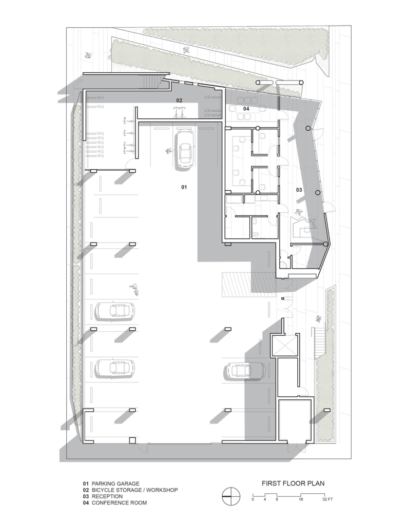 Plan - The SIX Veterans Housing by Brooks + Scarpa