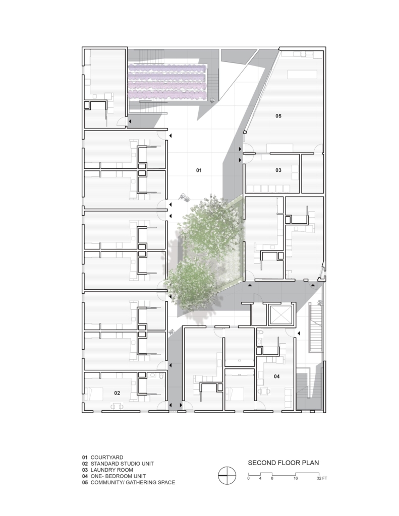 The SIX Veterans Housing by Brooks + Scarpa