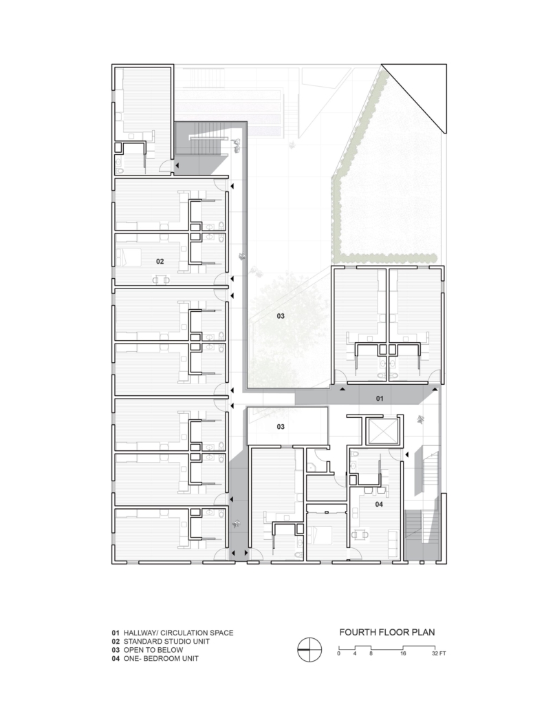 The SIX Veterans Housing by Brooks + Scarpa