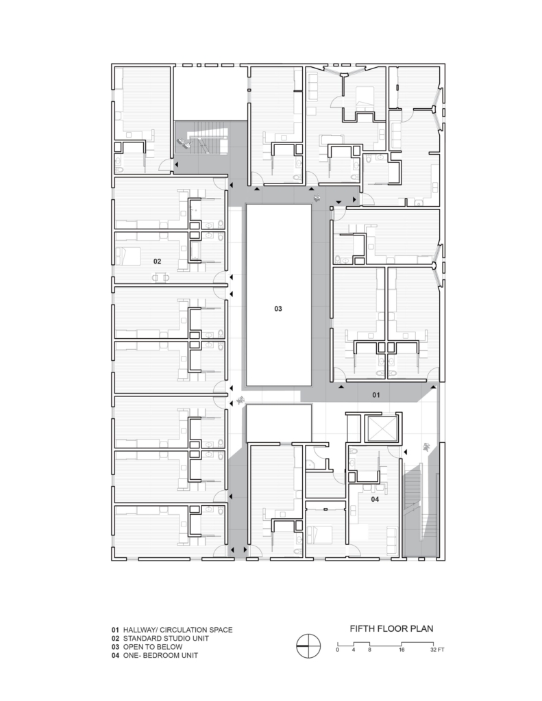 The SIX Veterans Housing by Brooks + Scarpa