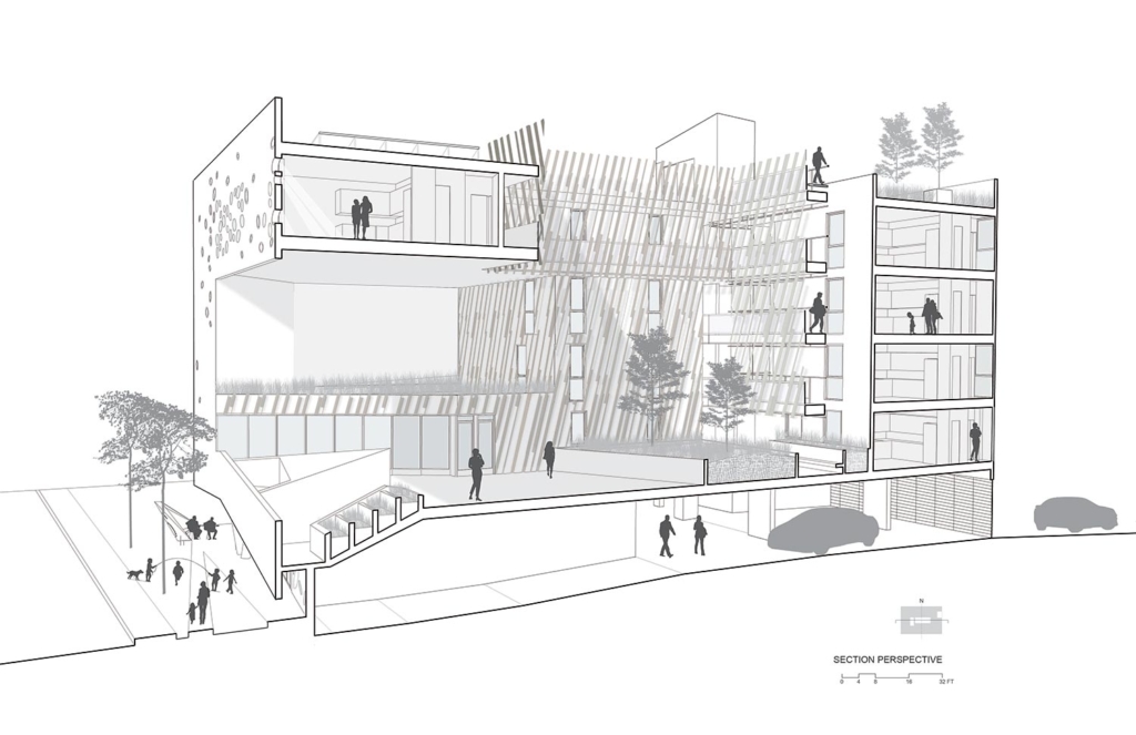 The SIX Veterans Housing by Brooks + Scarpa