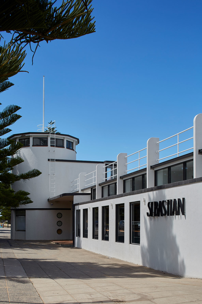 Heritage Facade / Sebastian Beach Bar & Grill by Ewert Leaf