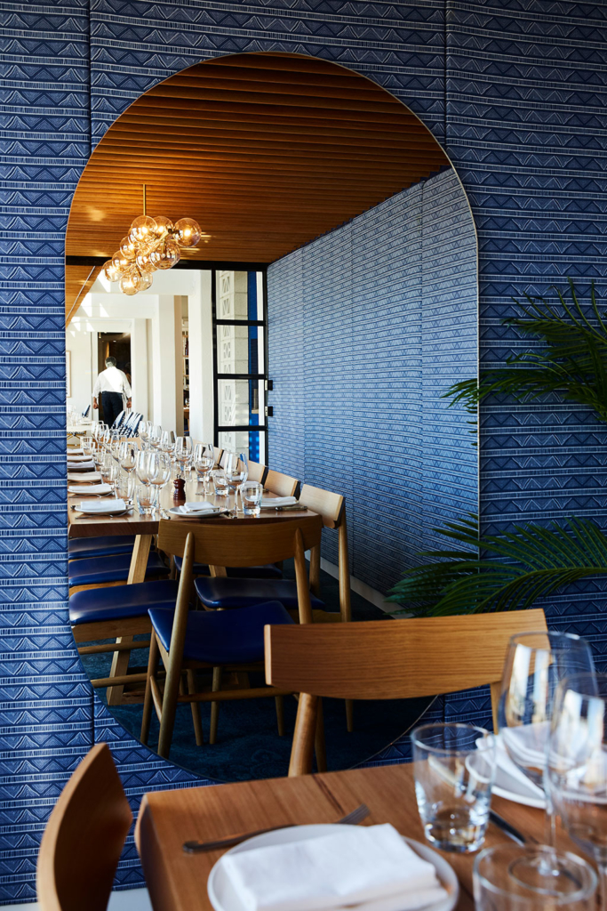Private Dining Room / Sebastian Beach Bar & Grill by Ewert Leaf