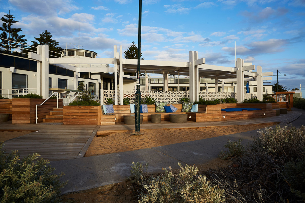 Rear Deck / Sebastian Beach Bar & Grill by Ewert Leaf