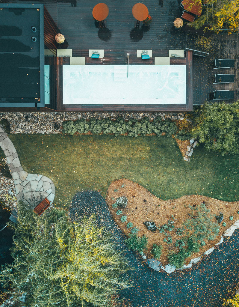 The Pavillon Ouest: a New Relaxation Space at BALNEA spa + réserve thermale Bromont, Canada