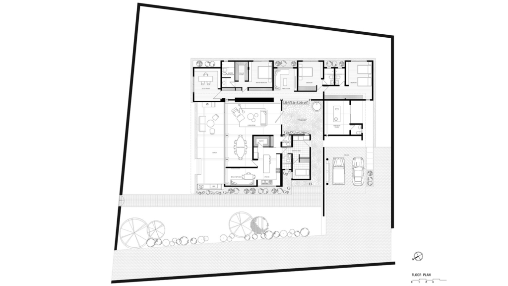 Plan / odD House 1.0 in Ecuador by odD+ Architects