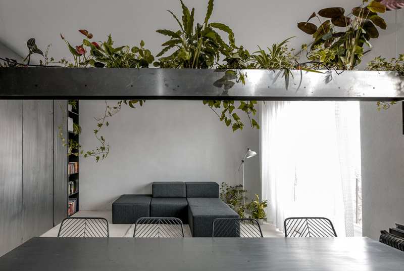 Zero-room apartment, Budapest by MÁS