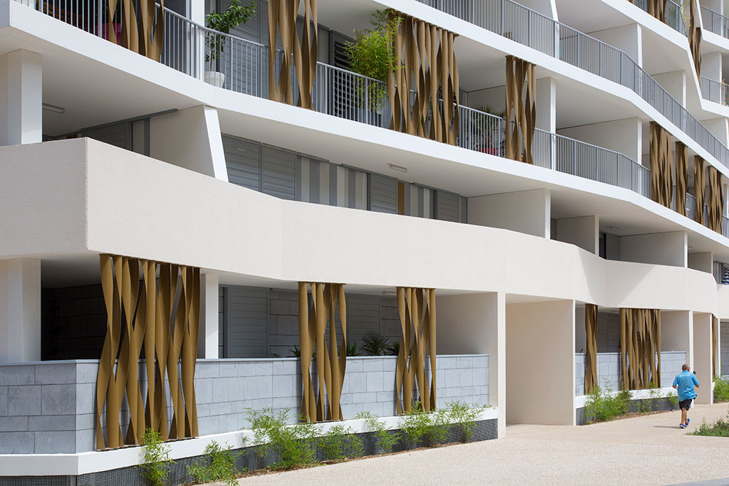 Lez in Art, a 87-Apartment Housing Complex, in Montpellier