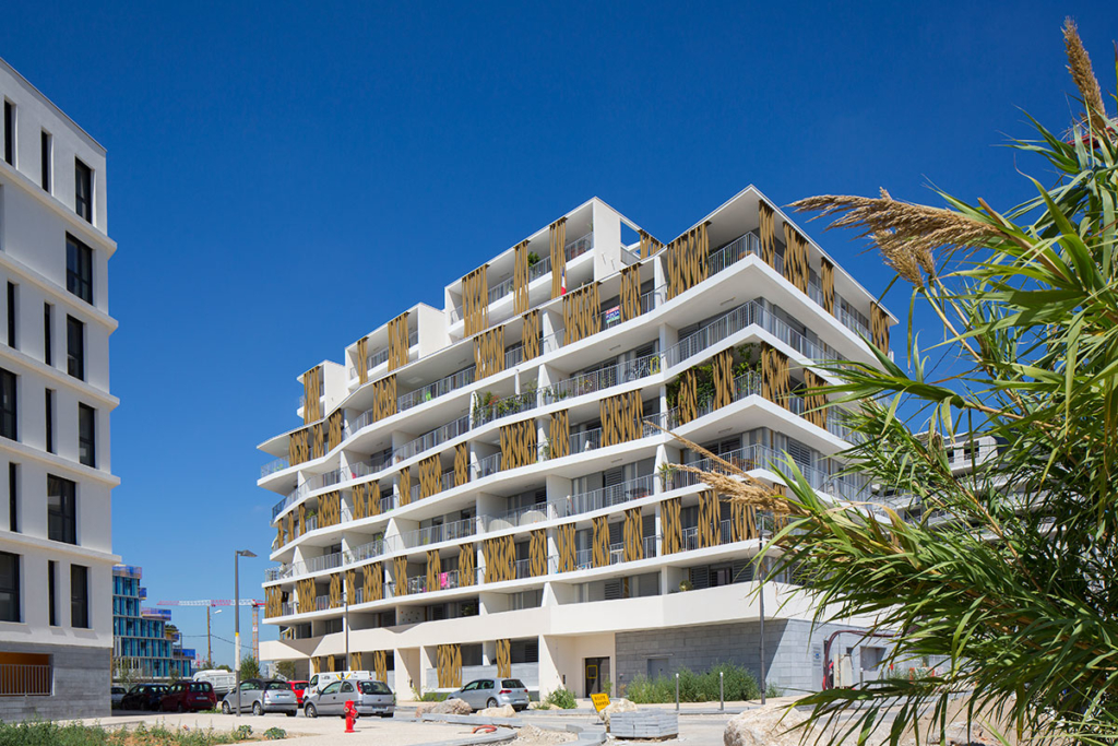 Lez in Art, a 87-Apartment Housing Complex, in Montpellier