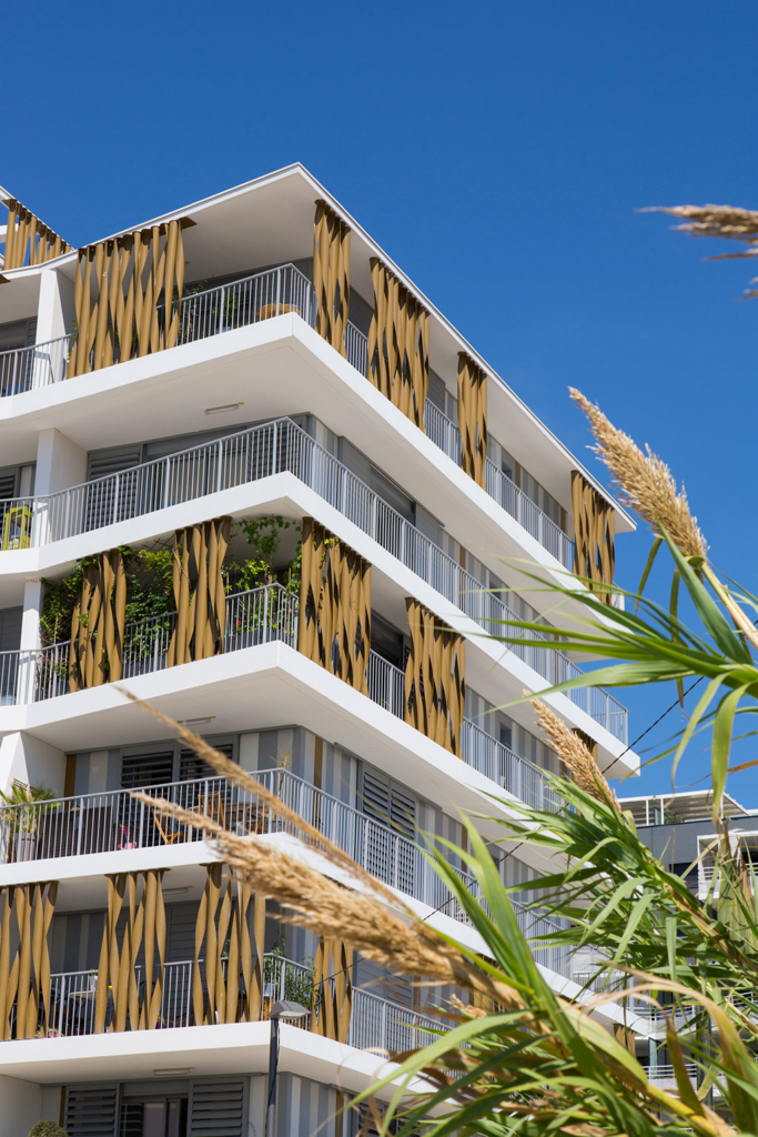 Lez in Art, a 87-Apartment Housing Complex, in Montpellier