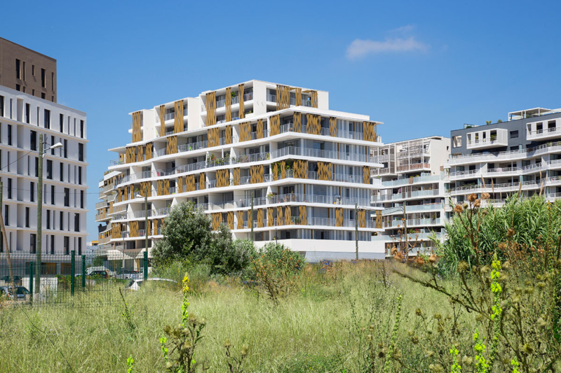 Lez in Art, a 87-Apartment Housing Complex, in Montpellier