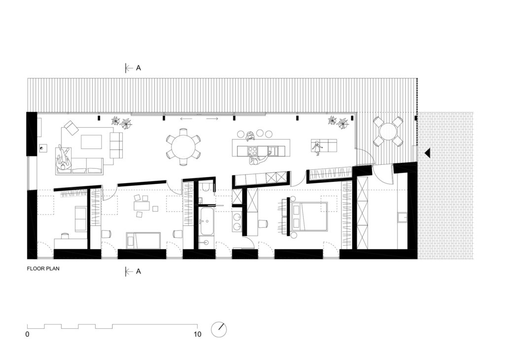 Plan - Family House in Pavilnys by DO ARCHITECTS