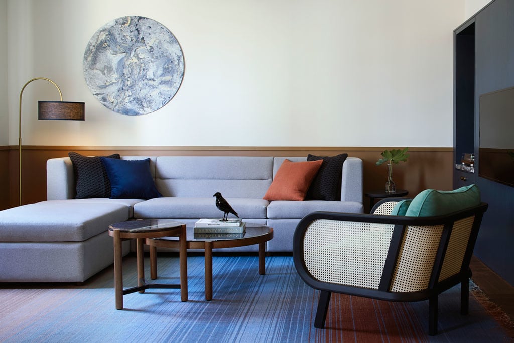 The Northern, presidential suite living area